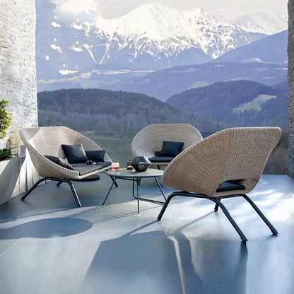 Bonsallo Rattan Armchair, Outdoor Furniture-Weilai Concept-Weilai Concept