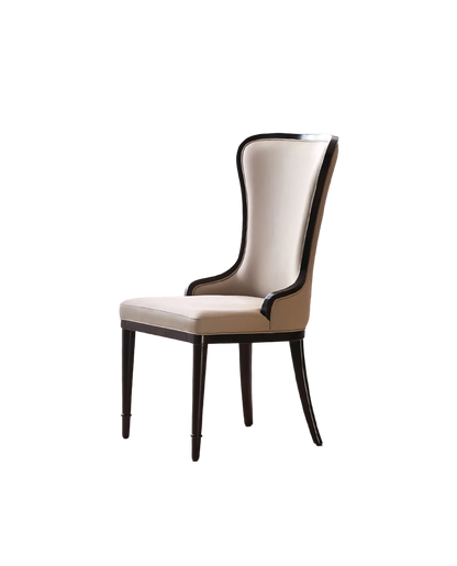 inoue high back dining chair, leather in dining room