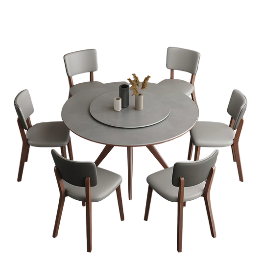 Leah Round Dining Table Set