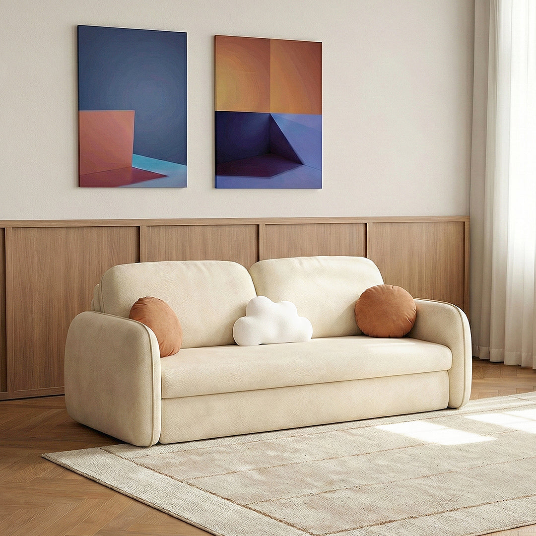 Lunana Two Seater Sofa Bed With Drawer