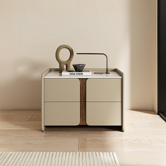 Noa Antique Bedside Table-Weilai Concept-Weilai Concept