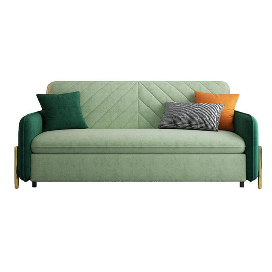 Aditi Two Seater Sofa Bed, Green-Weilai Concept-Weilai Concept