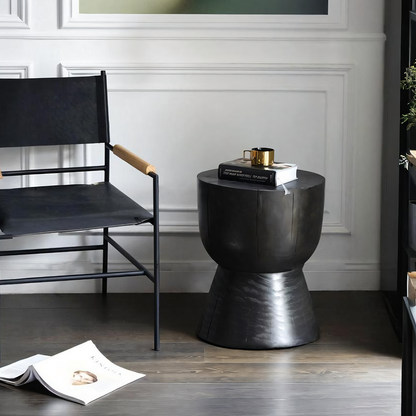 R86 Side Table, Black Oak-Weilai Concept-Weilai Concept