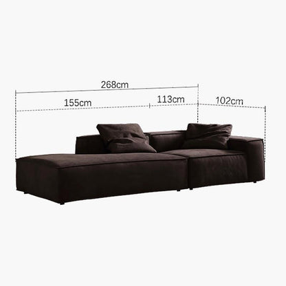 Hee Nordic Sofa, Two Seater, Three Seater Sofa, Corner Sofa, Suede-Weilai Concept-Weilai Concept