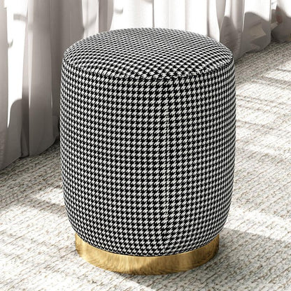 N89 Round Stool, Leather/ Velvet-Weilai Concept-Weilai Concept