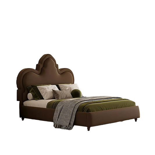 Thalia Wingback King Size Bed, Double Bed