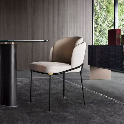 Theobald Dining Chair, Grey-Weilai concept-Weilai Concept