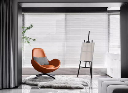 Snail Armchair, With Small Bubbles On The Leather, For Display-Weilai-Weilai Concept