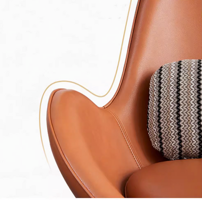 Snail Armchair, With Small Bubbles On The Leather, For Display-Weilai-Weilai Concept