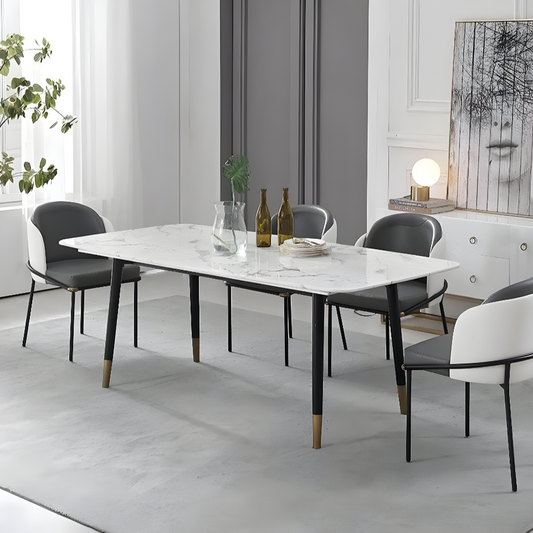 Malvern Dining Table, White-Weilai Concept-Weilai Concept