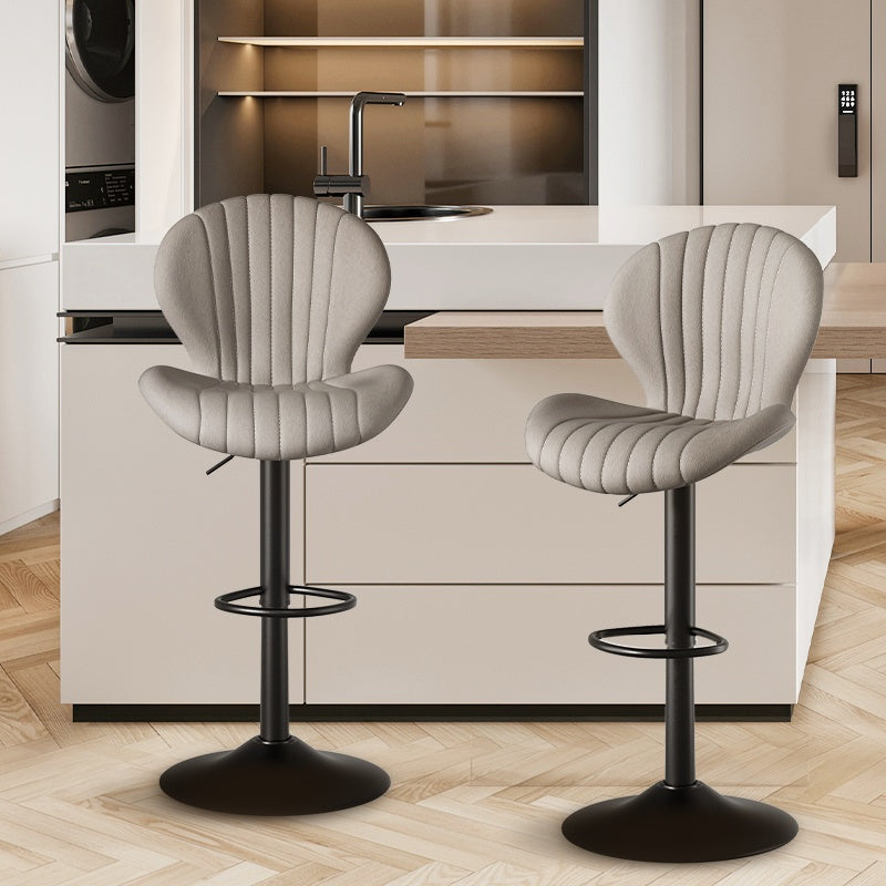 modern style bar chair Grey