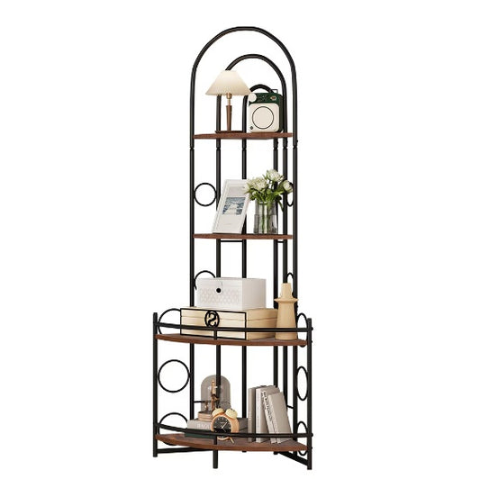 Plant Stand With Metal Frame
