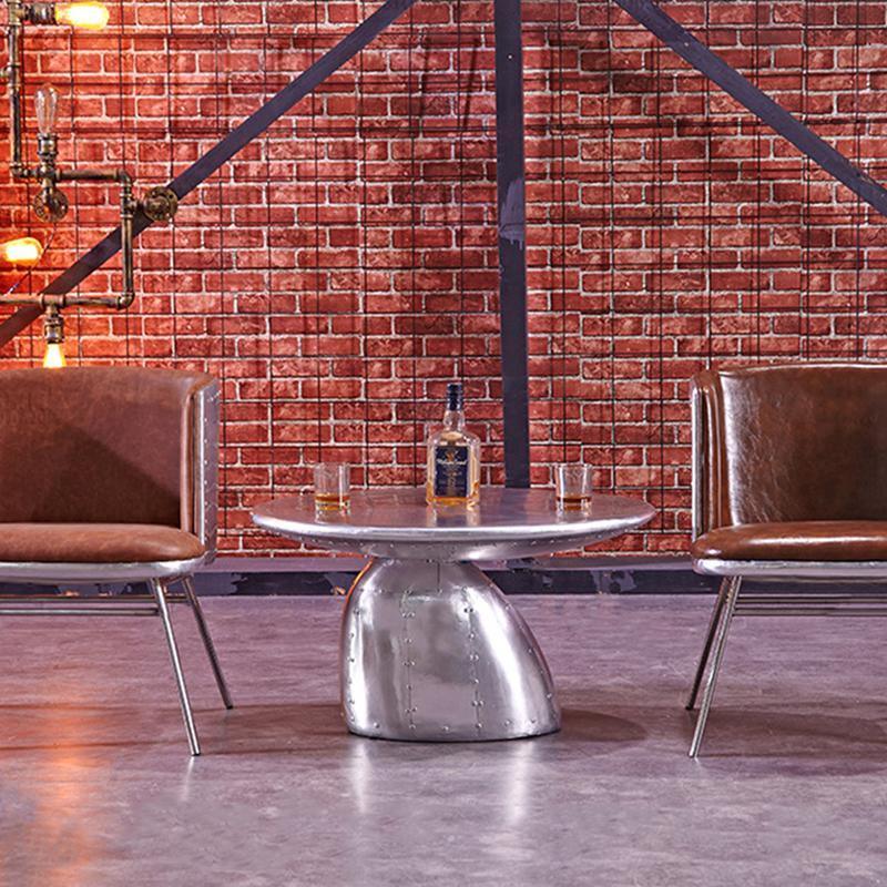 Aviator Side Table, Aluminium-Weilai Concept-Weilai Concept