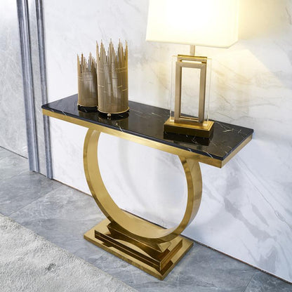 Brody Console Table, Black-Weilai Concept-Weilai Concept