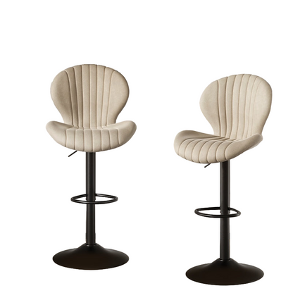 modern style bar chair Beige