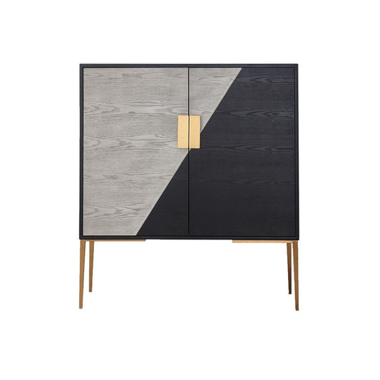 CW312 Sideboard, Side Cabinet, Wood-Weilai Concept-Pattern 2 (100*40*90cm)-Weilai Concept