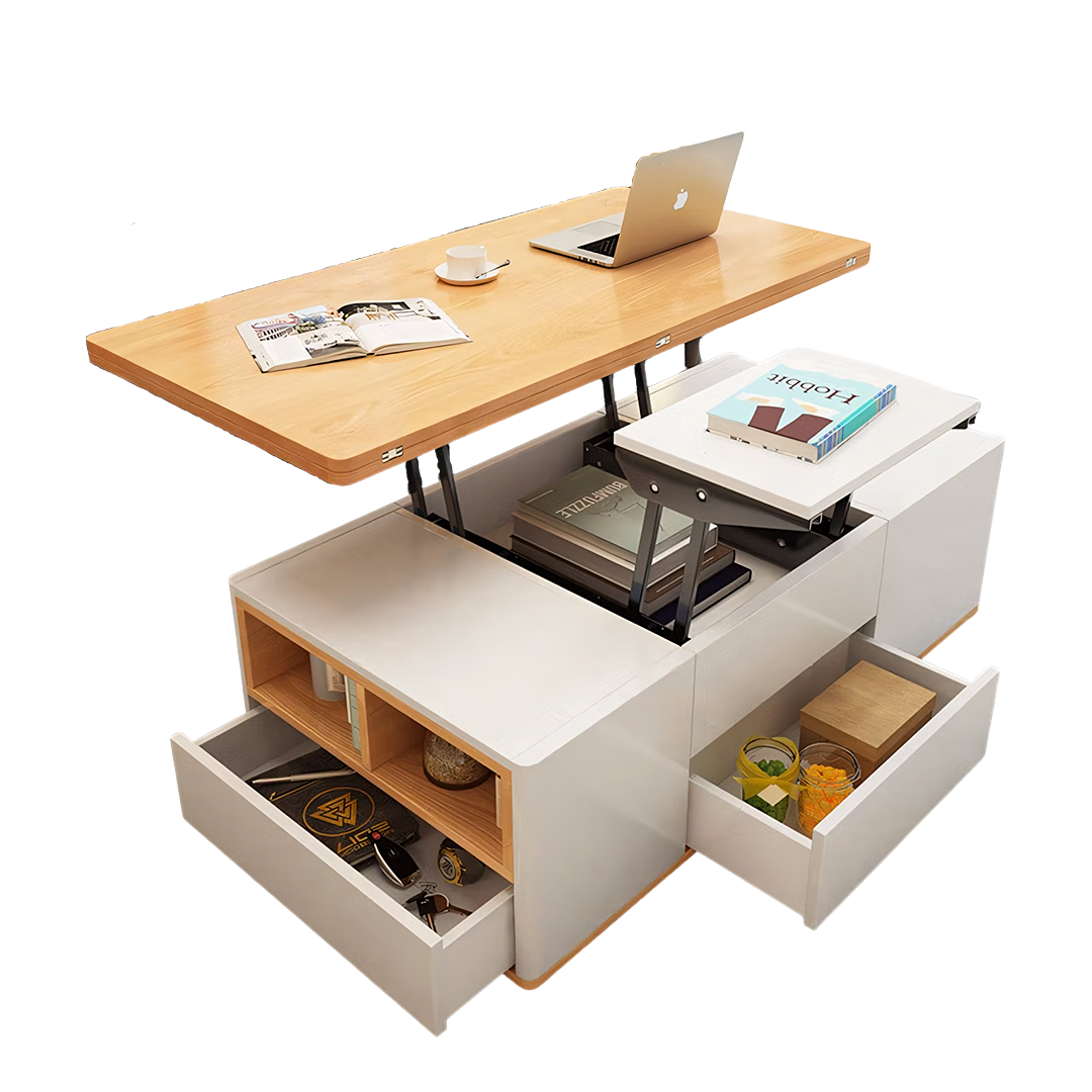 ruby lift top coffee table, multi-functional foldable coffee table coffee table in living room