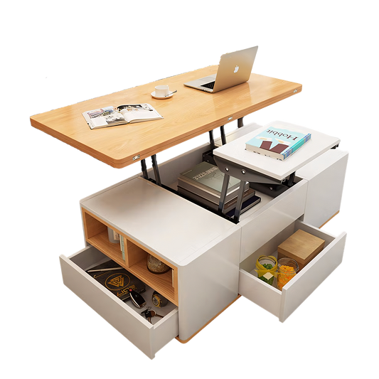 ruby lift top coffee table, multi-functional foldable coffee table coffee table in living room