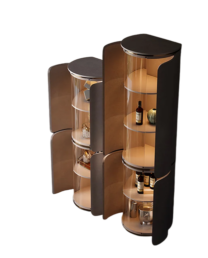 triton wine rack and wine cabinet, leather storage cabinet