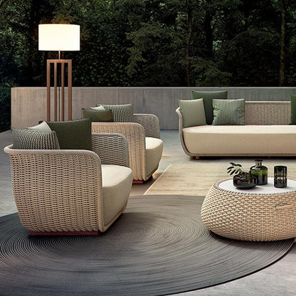 Eusden Rattan Outdoor Sofa Set, Outdoor Furniture-Weilai Concept-Weilai Concept