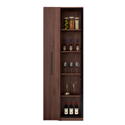 wavecrest cocktail cabinet, bar with doors, wood storage cabinet
