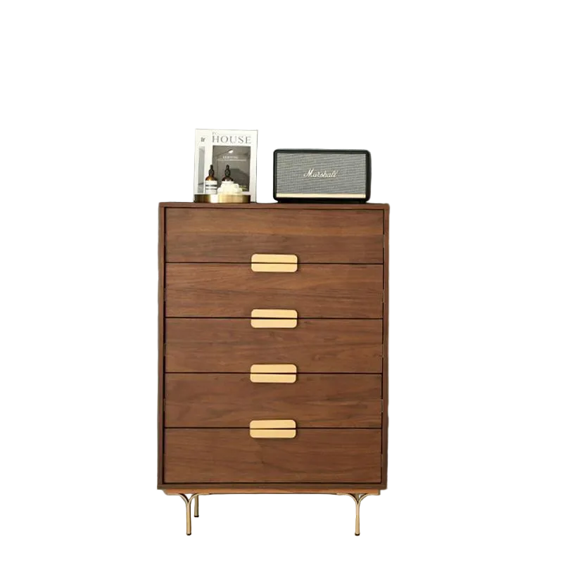 hedra chests of drawers, walnut kitchen storage container