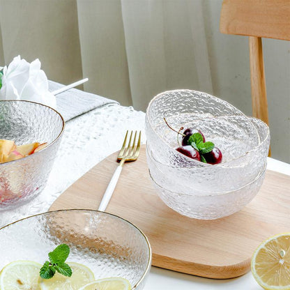 HO51 A Set Of Two Salad Bowls, Glassware-Weilai Concept-Weilai Concept