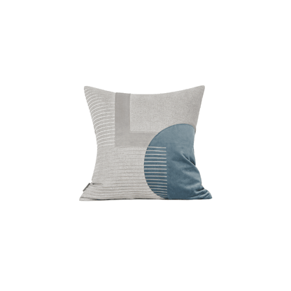 Holden Velvet Cushion, 50 x 50cm-Weilai Concept-Square-Blue-Weilai Concept