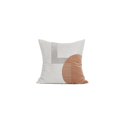 Holden Velvet Cushion, 50 x 50cm-Weilai Concept-Square-Orange-Weilai Concept