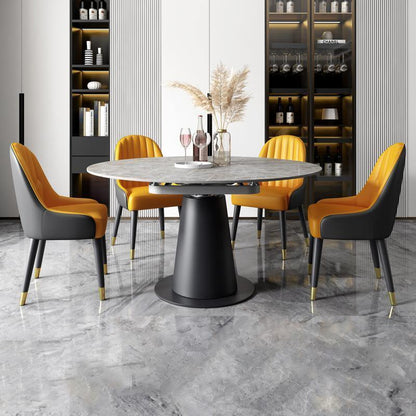 Lessie Extendable Dining Table, Sintered Stone-Weilai Concept-Weilai Concept