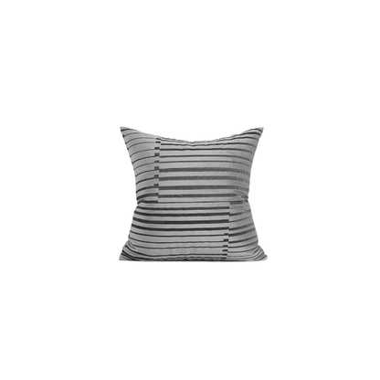 Lorna Velvet Cushion, 50 x 50cm-Weilai Concept-Grey-Weilai Concept