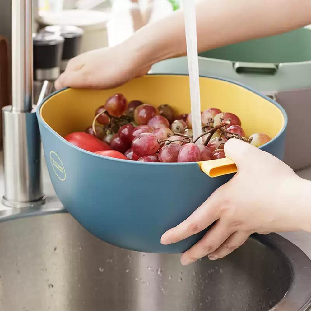 Nordic Fruit Vegetable Washing Basket-Weilai-Weilai Concept