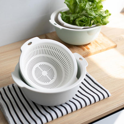 Nordic Fruit Vegetable Washing Basket-Weilai-Weilai Concept