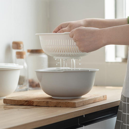 Nordic Fruit Vegetable Washing Basket-Weilai-Weilai Concept