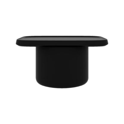 Penn Side Table, Black/ Red-Weilai Concept-Short-Black-Weilai Concept