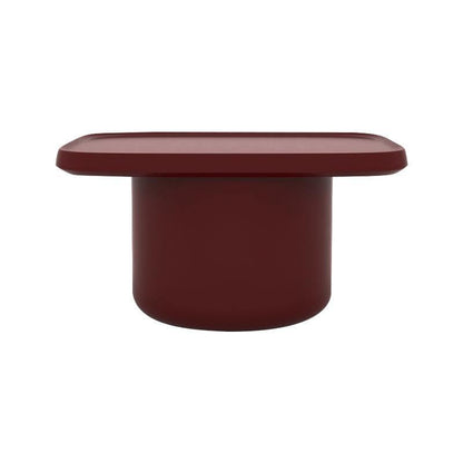 Penn Side Table, Black/ Red-Weilai Concept-Short-Red-Weilai Concept