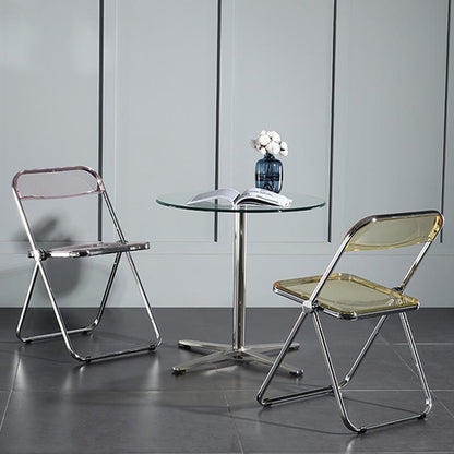 Philippe Starck Style Acrylic Folding Chair II-Weilai Concept-Weilai Concept