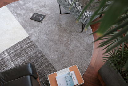 Rome Round Wool Rug II