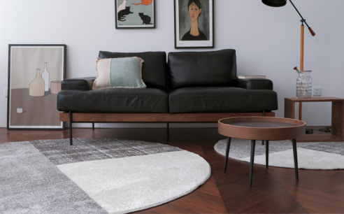 Rome Round Wool Rug II