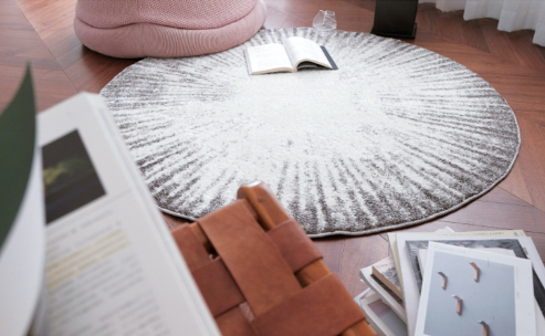 Rome Round Wool Rug II