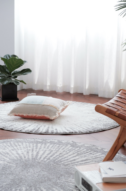Rome Round Wool Rug II
