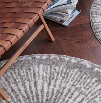 Rome Round Wool Rug II