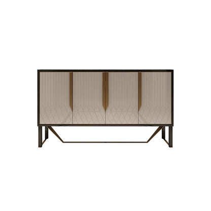 S912 Sideboard, Khaki & Gold-Weilai Concept-Weilai Concept
