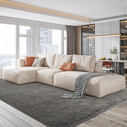 Samona Three Seater Sofa, Modular Sofa, Leathaire-Weilai Concept-Weilai Concept