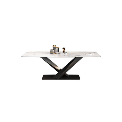 Sanders Dining Table, Sintered Stone, Grey 160cm, Clearance-Weilai Concept-Weilai Concept