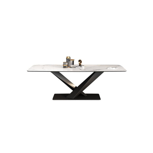 Sanders Dining Table, Sintered Stone, Grey 160cm, Clearance-Weilai Concept-Weilai Concept