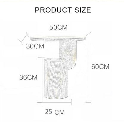 Ivar Side Table, Black-Weilai Concept-Weilai Concept