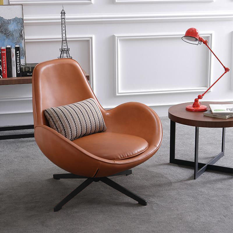 Snail Armchair, With Small Bubbles On The Leather, For Display-Weilai-Weilai Concept