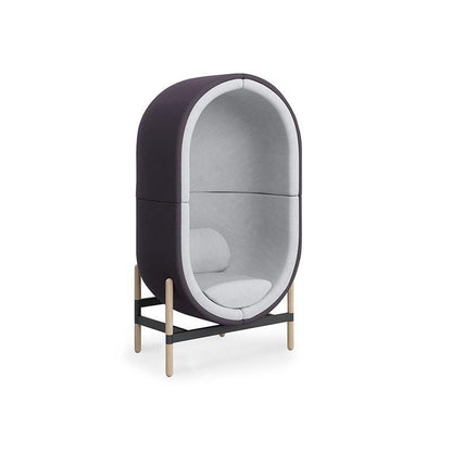 Space Egg Shape Two Seater Sofa, Single Seater-Weilai Concept-Single Seater-Weilai Concept