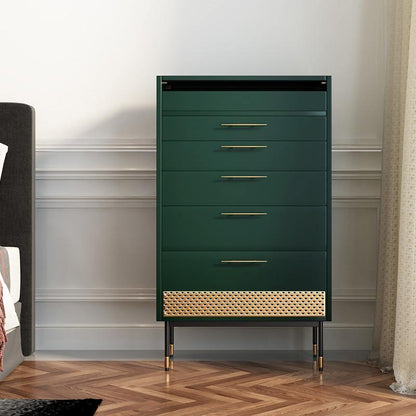 Tandy Chests Of Drawers With Mirror-Weilai Concept-Weilai Concept